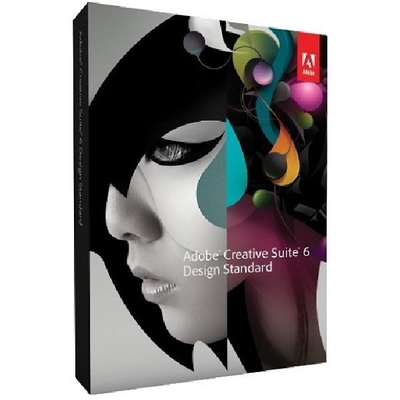 Adobeの創造的な続き6の設計基準の小売り箱