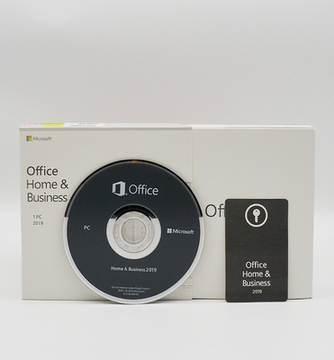 4.7GB DVD媒体のマイクロソフト・オフィス2019の家およびビジネスPKC小売り箱