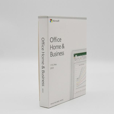 高速版マイクロソフト・オフィス2019の家およびビジネスPKC小売り箱