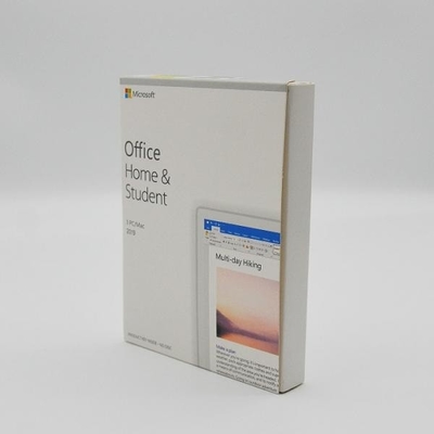 小売りのキー コードのマイクロソフト・オフィス2019の家および学生PKCの小売り箱